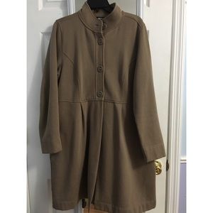 Long brown jacket